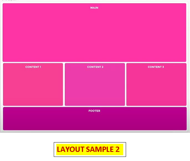 Grid Sample Layout number 2
