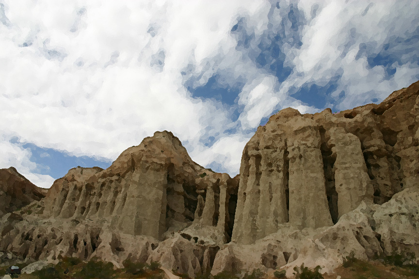 Painting Land to Sky