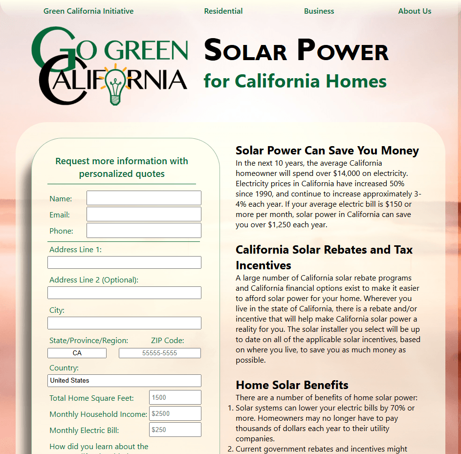 Go Green California