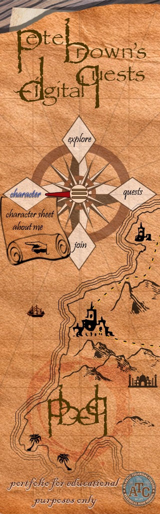 pete brown digital quest map design image