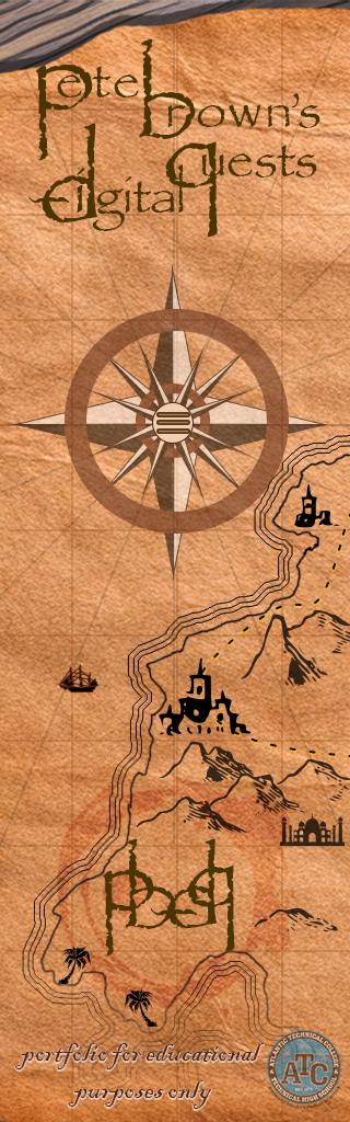 pete brown digital quest map design image